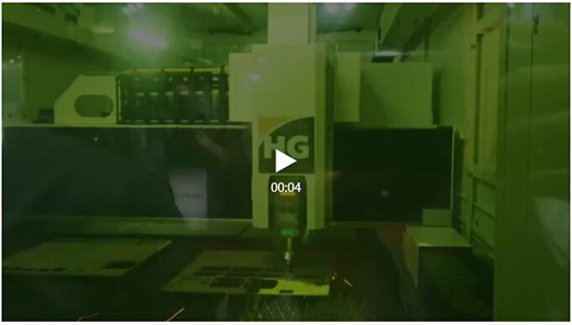 上；；；；Ｅ凡゛bg官网超高功率激光切割机埃森展现场切割视频