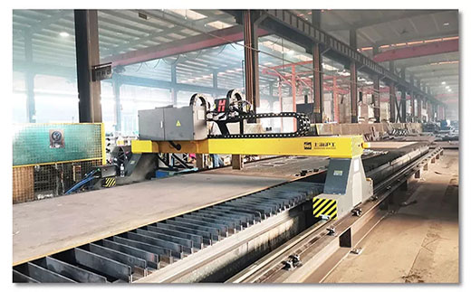 欧博abg官网双细腻等离子切割机XPR170正式交付客户